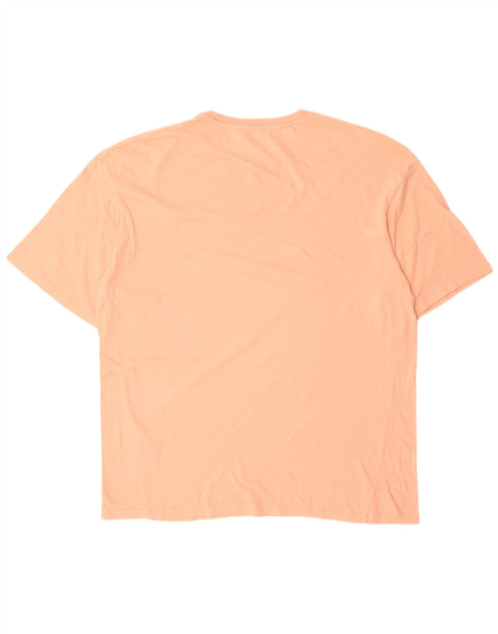 Jack & Jones Herren T-Shirt-Oberteil aus mittelrosa Baumwolle