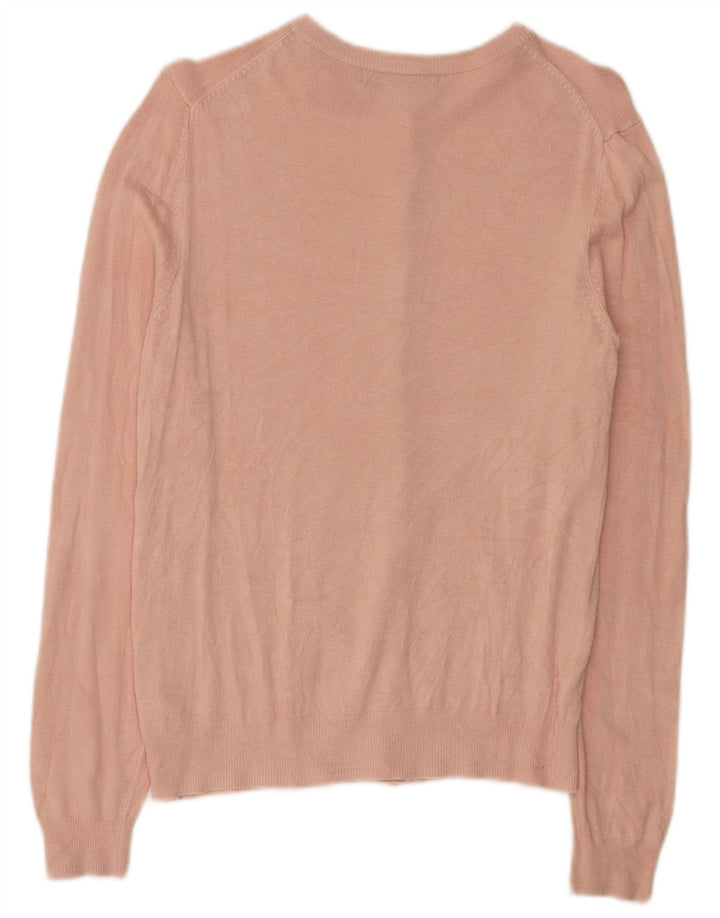 Marks & Spencer Damen-Cardigan-Pullover UK 10 Small Rosa Viskose
