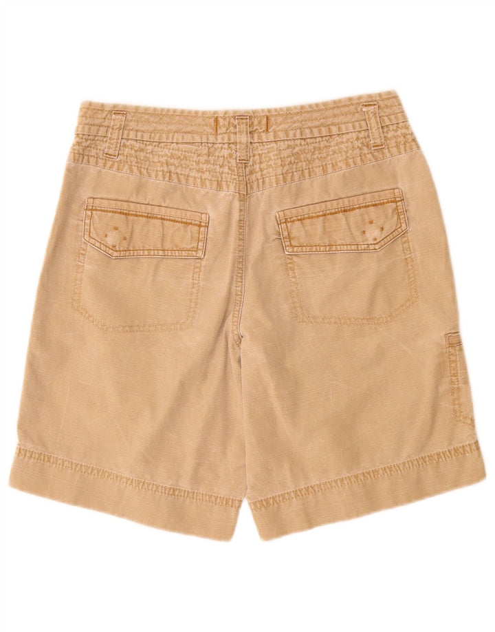 Eddie Bauer Damen Cargoshorts US 2 XS W28 Beige Baumwolle