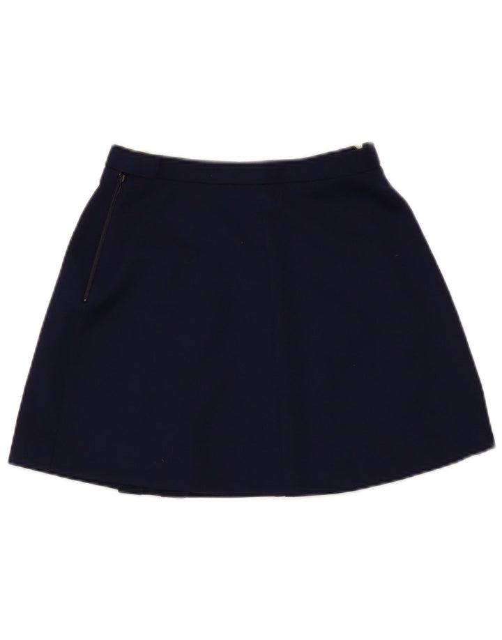 Lacoste Damen Minirock EU 38 Medium W24 Marineblaues Polyester