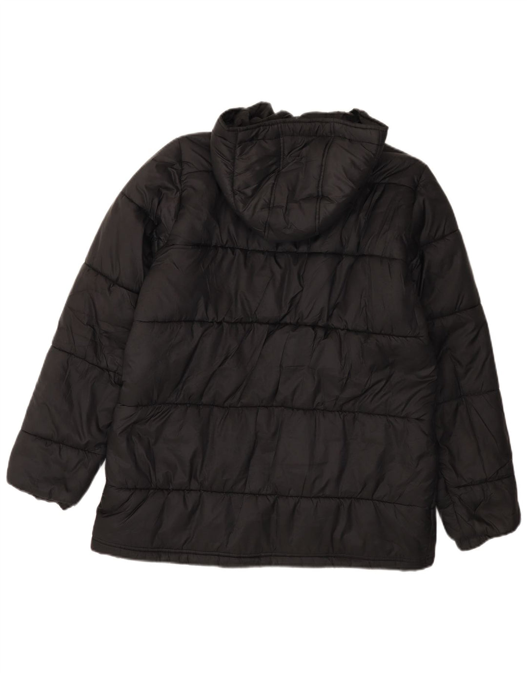 Adidas Damen Kapuzenjacke, gepolstert, EU 40, mittelschwarz, Polyester