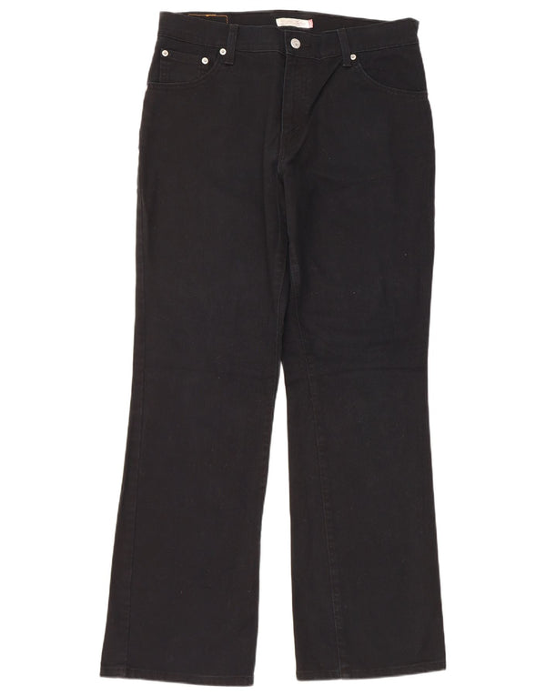 Levi's Damen 550 Relaxed Fit Bootcut Jeans US 12 Large W34 L32 Schwarz