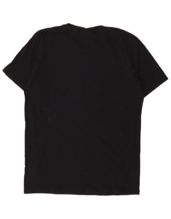 Champion T-Shirt für Jungen, 13–14 Jahre, XL, schwarze Baumwolle