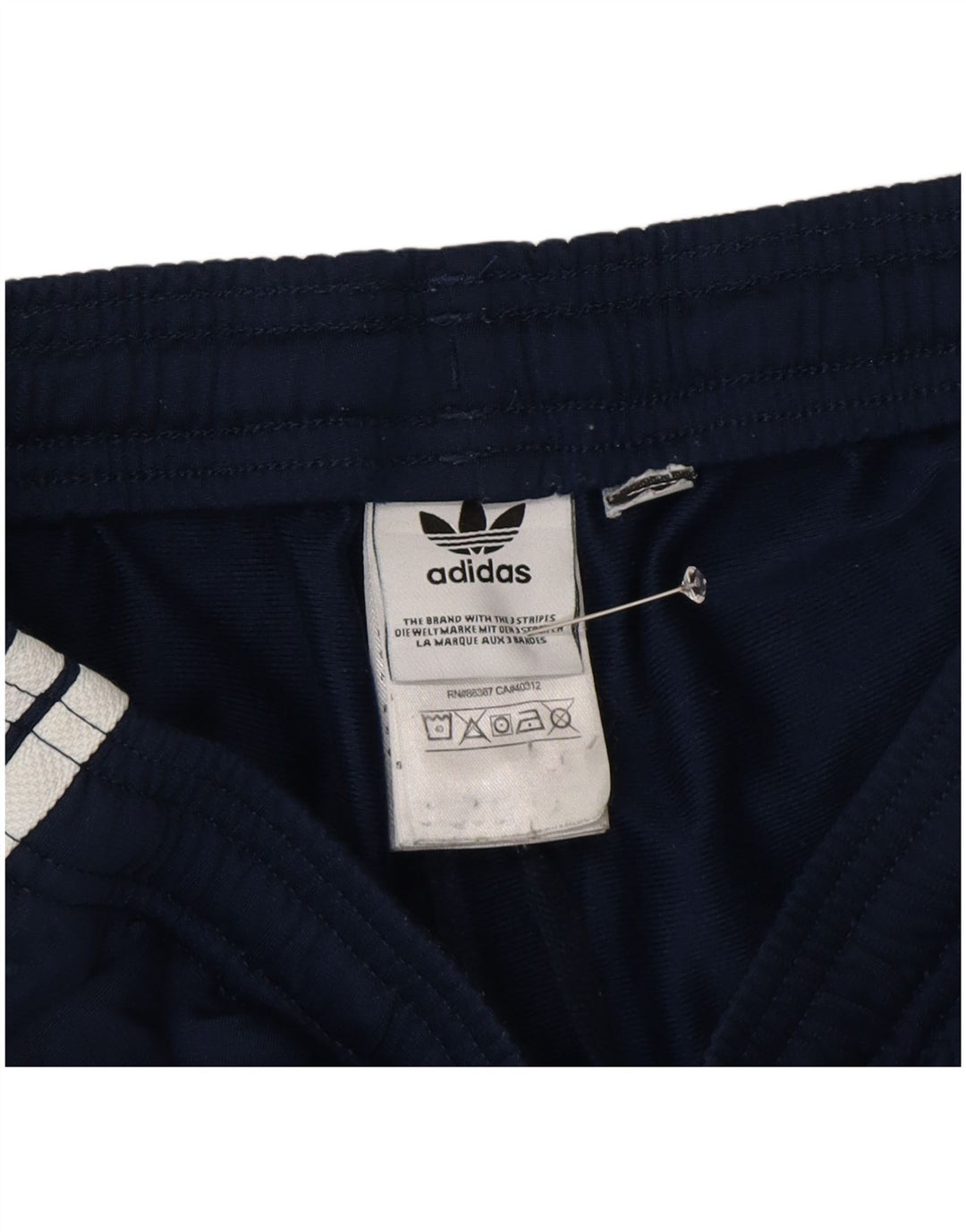 Adidas Herren-Trainingshose, Jogginghose, Größe S, Marineblau, Polyester