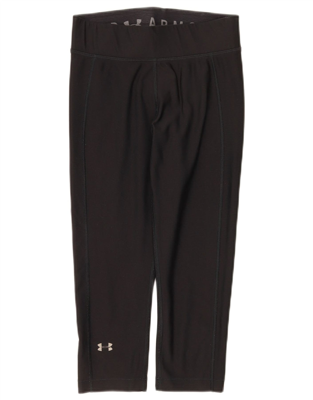 Under Armour Damen Capri-Leggings UK 10 Small Schwarz
