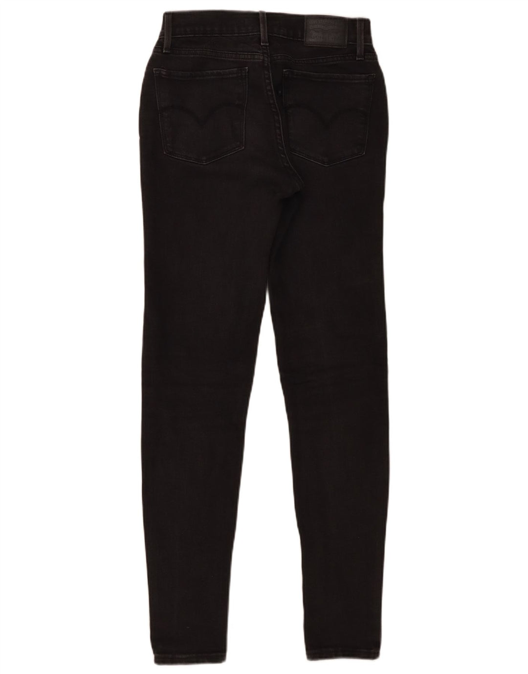 Levi's Damen 710 Super Skinny Jeans W26 L30 Schwarz