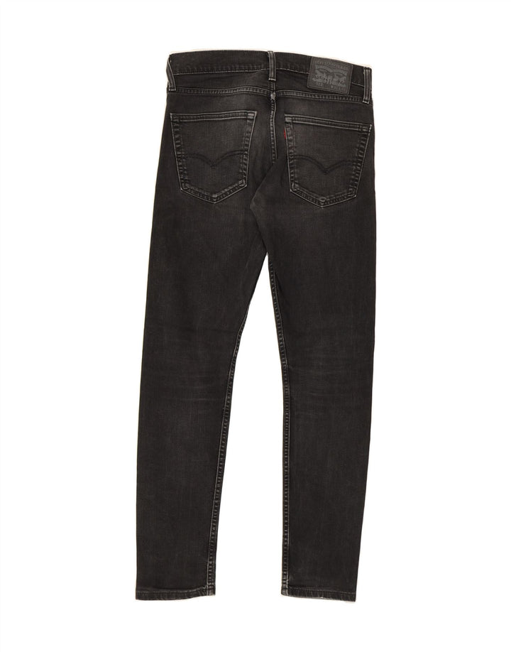 LEVI'S Mens 512 Slim Tapered Jeans W30 L32 Black Cotton Vintage Levi's and Second-Hand Levi's from Messina Hembry 