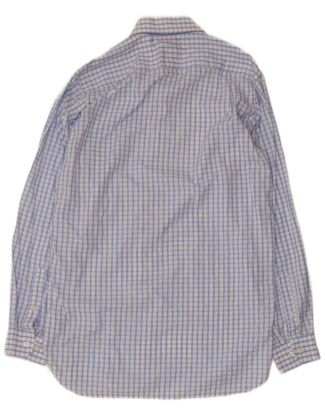 Musto Slim-Fit-Hemd für Herren, groß, weißer Gingham-Karomuster