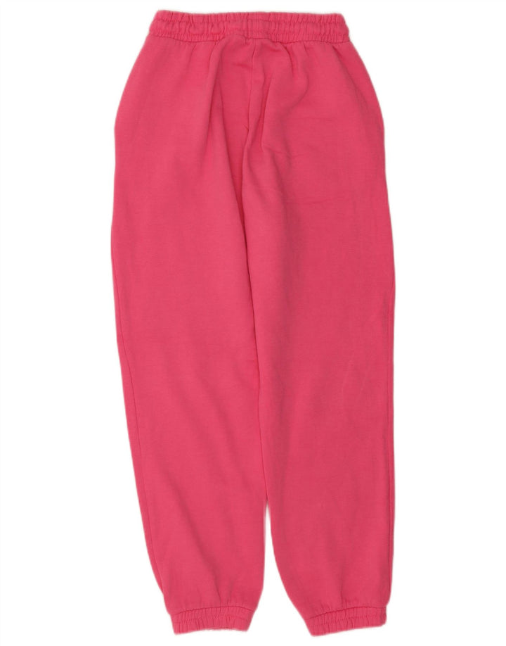 Zara Damen-Trainingshose, Jogginghose, Gr. 8, klein, rosa, Polyester