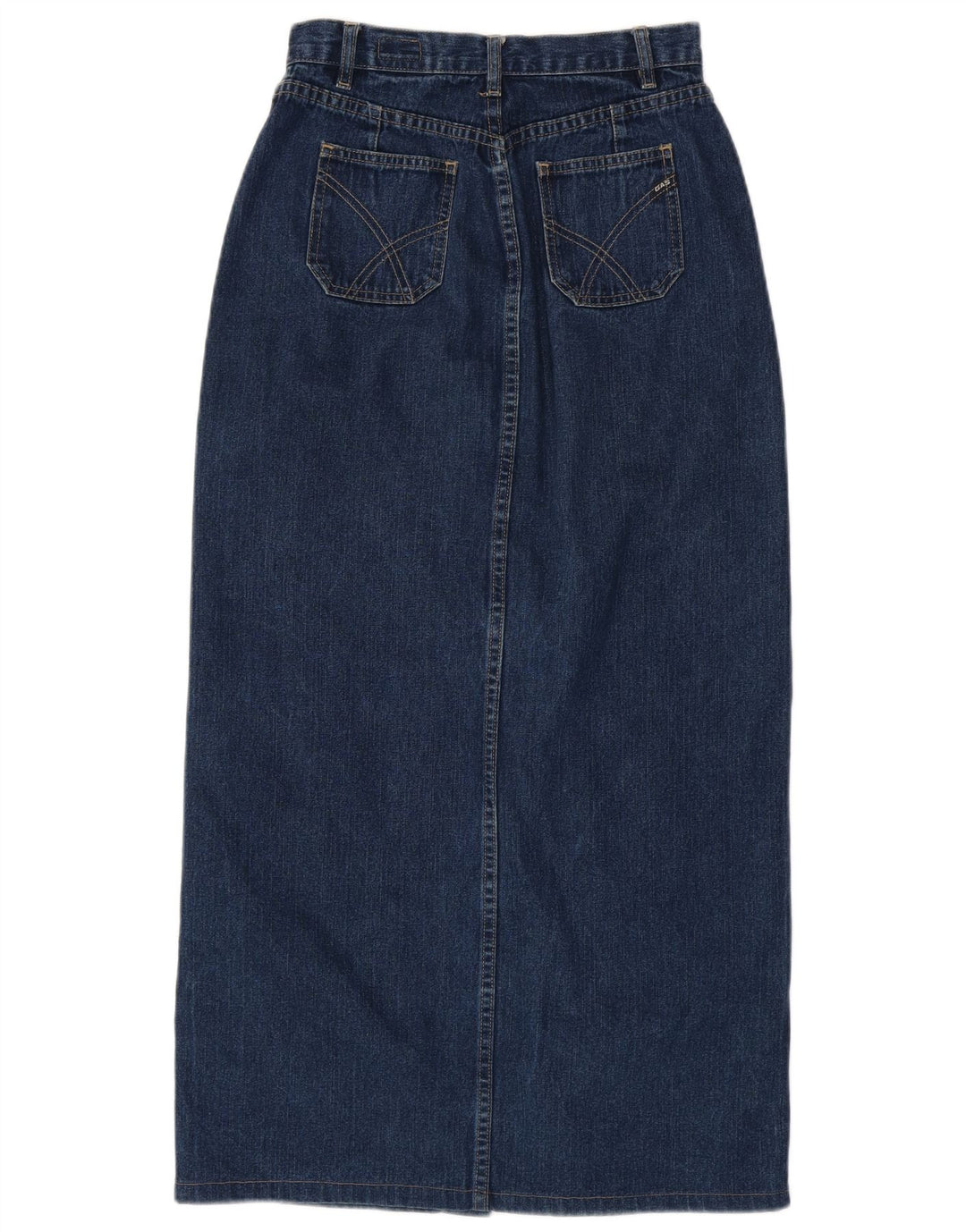 GAS Damen Jeansrock W28 mittelblaue Baumwolle