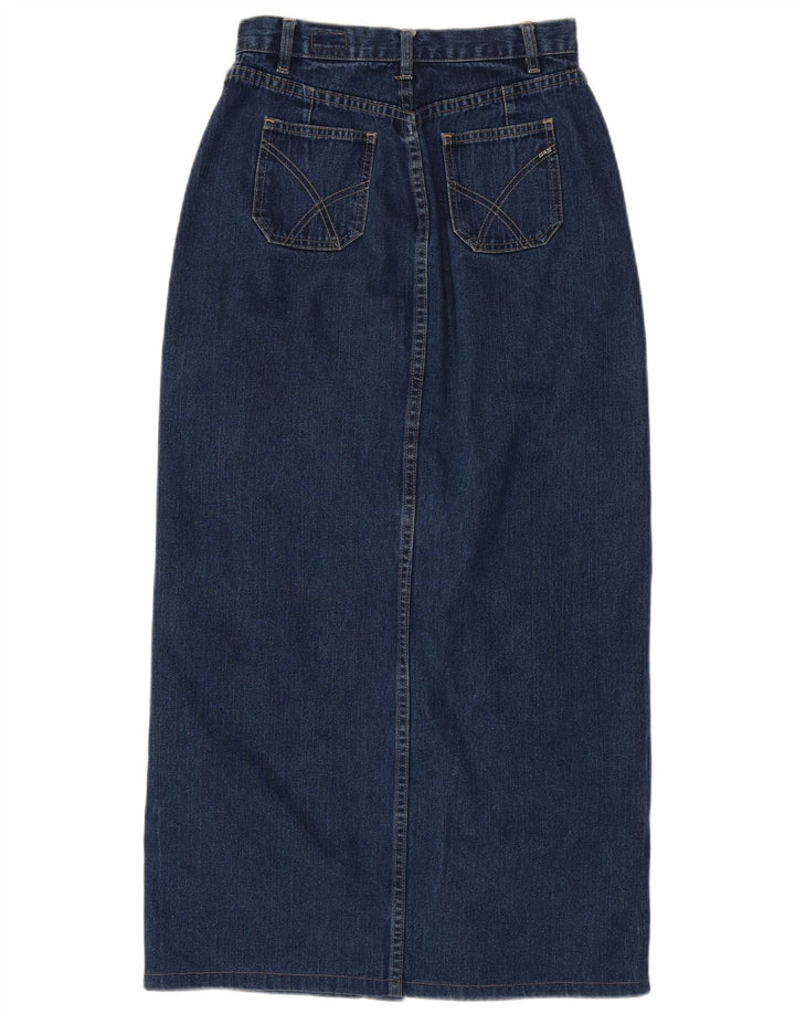 GAS Damen Jeansrock W28 mittelblaue Baumwolle