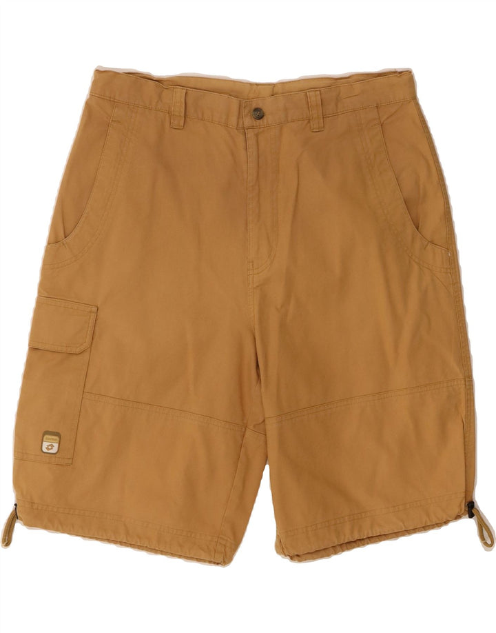 LOTTO Mens Cargo Shorts UK 38/40 Medium W34 Beige Cotton Vintage Lotto and Second-Hand Lotto from Messina Hembry 