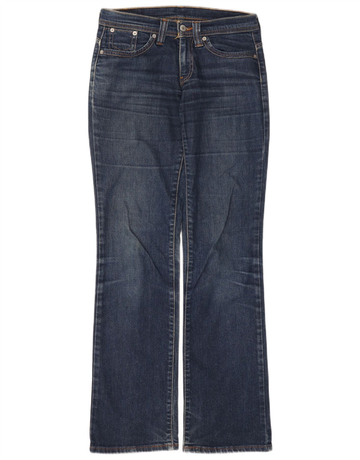 Levi's Damen Bootcut Jeans W28 L34 Blaue Baumwolle