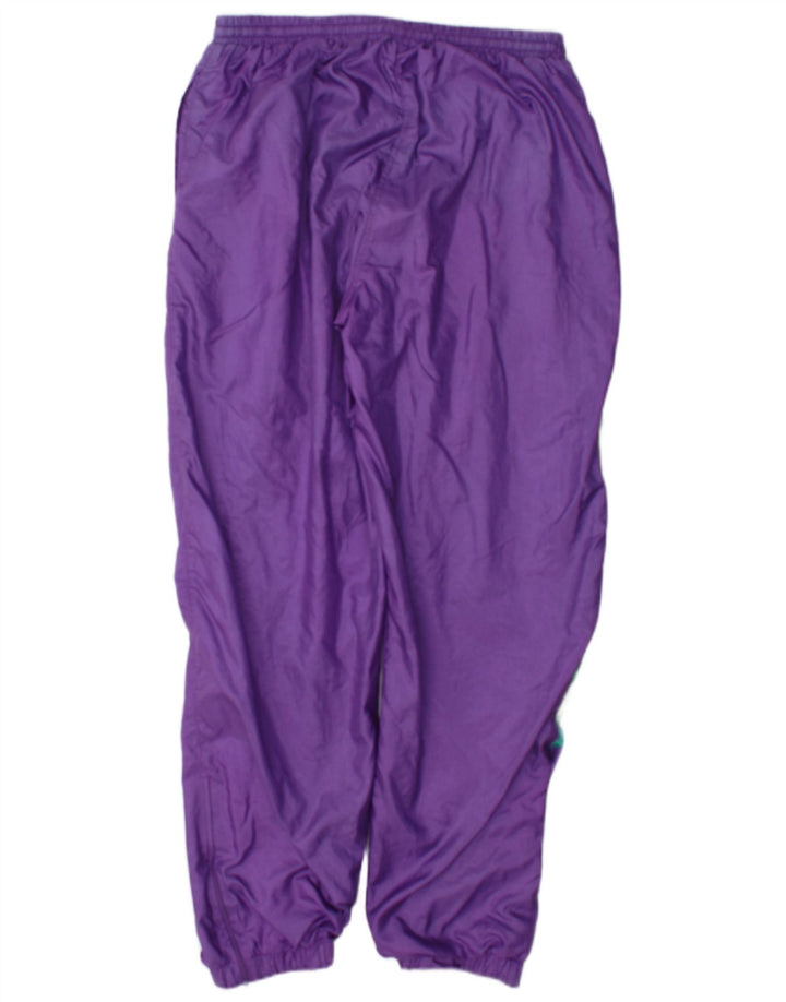 Active Herren-Trainingshose, Jogginghose, groß, violett, geometrisch, Polyamid