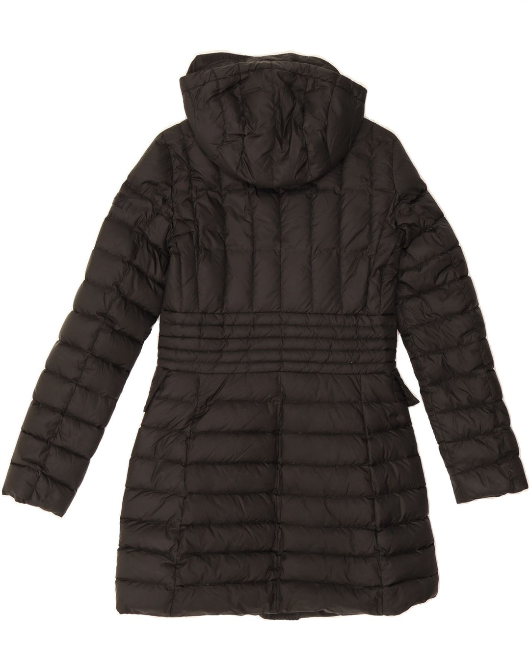 PEUTEREY Womens Hooded Padded Coat IT 40 Small Black Polyamide Vintage PEUTEREY and Second-Hand PEUTEREY from Messina Hembry 