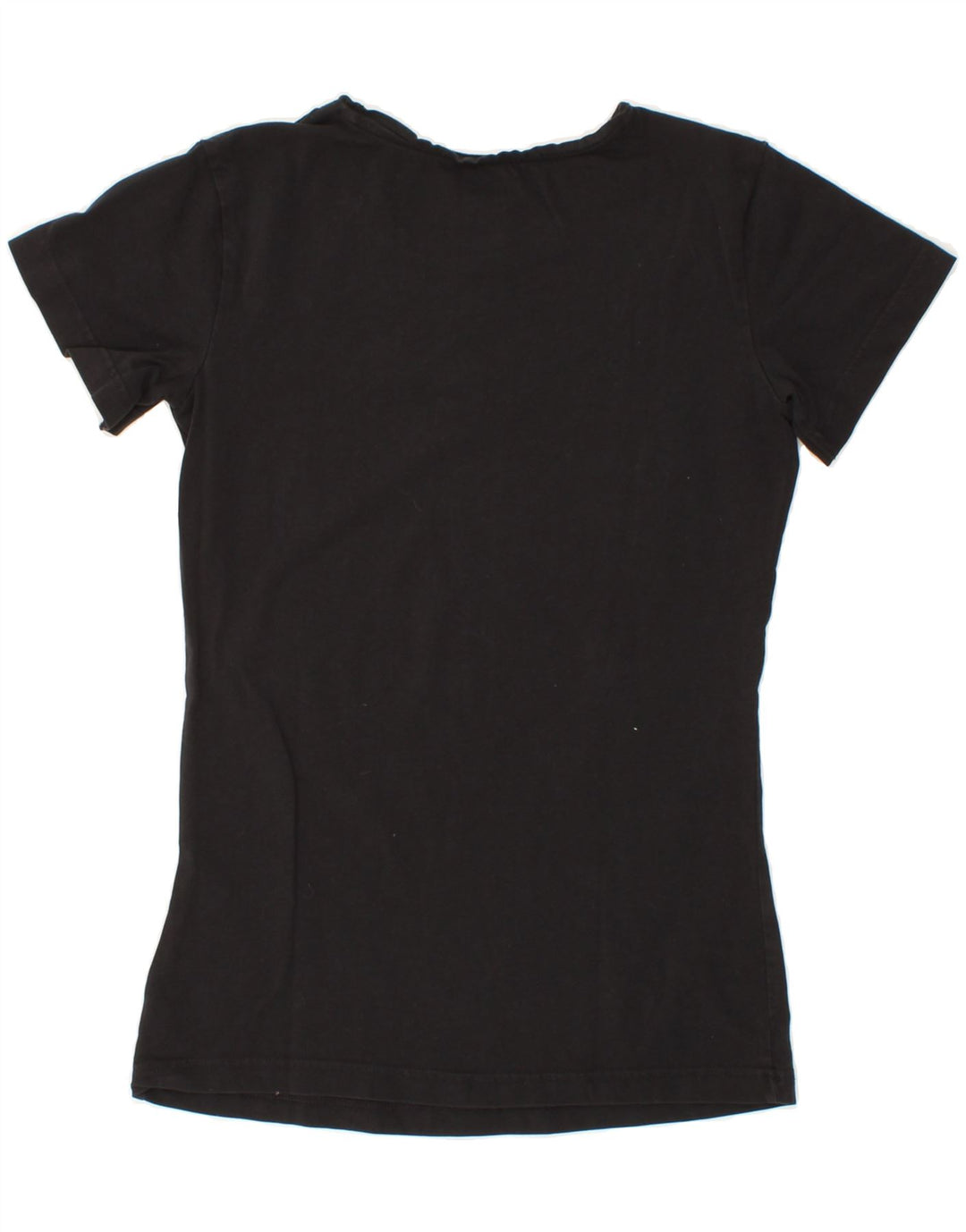 REEBOK Womens T-Shirt Top UK 12 Medium Black Cotton Vintage Reebok and Second-Hand Reebok from Messina Hembry 