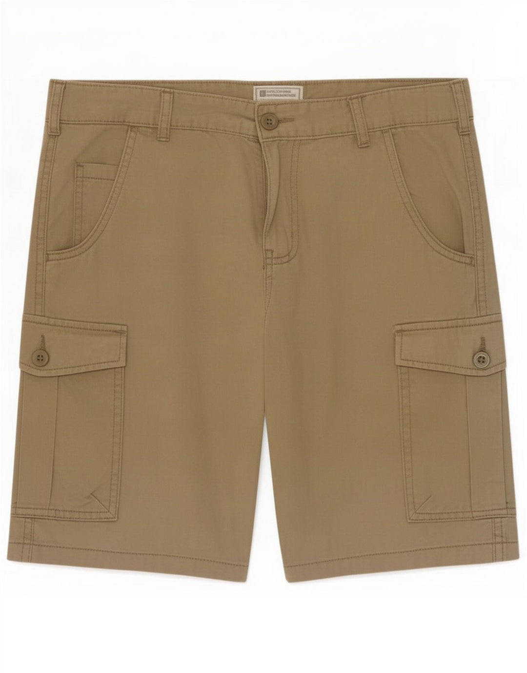 Mountain Warehouse Herren-Cargoshorts, Größe M, W30, Khaki, Baumwolle