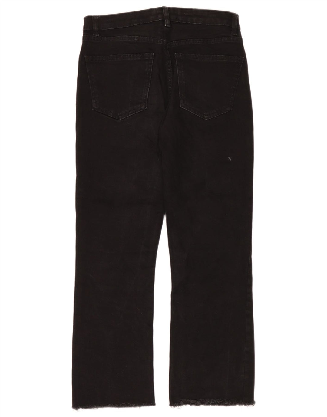 Kurze Jeans für Damen von Zara, EU 38, Größe S, W28, L24, Schwarz