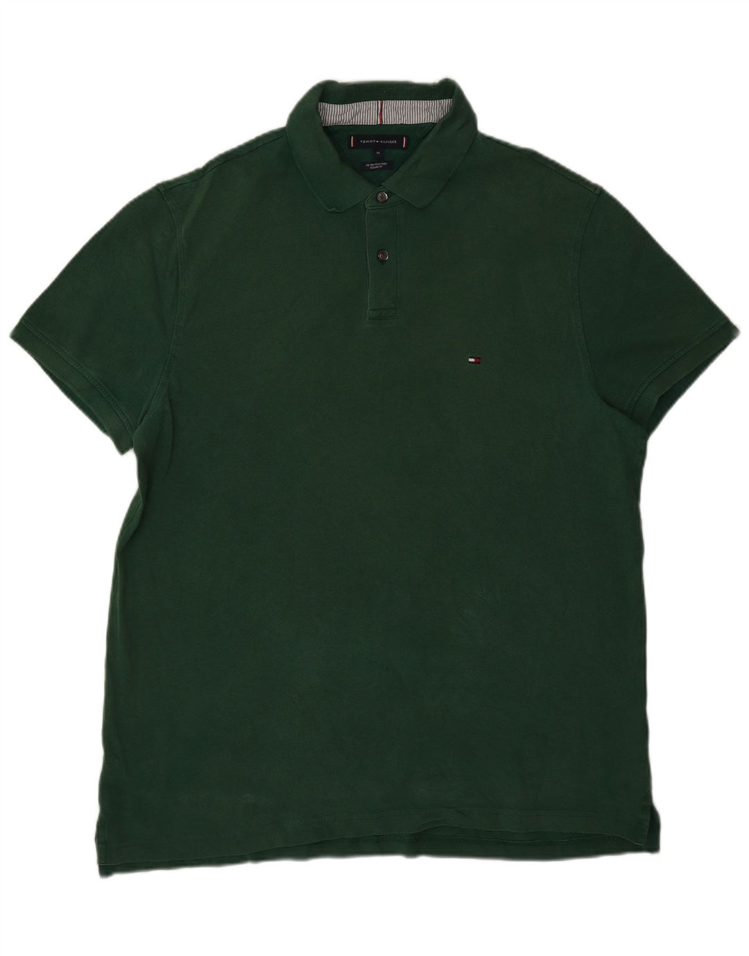 Tommy Hilfiger Herren Regular Fit Poloshirt XL Grün