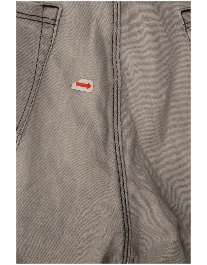 Trussardi Herren Slim Jeans W31 L33 Graue Baumwolle