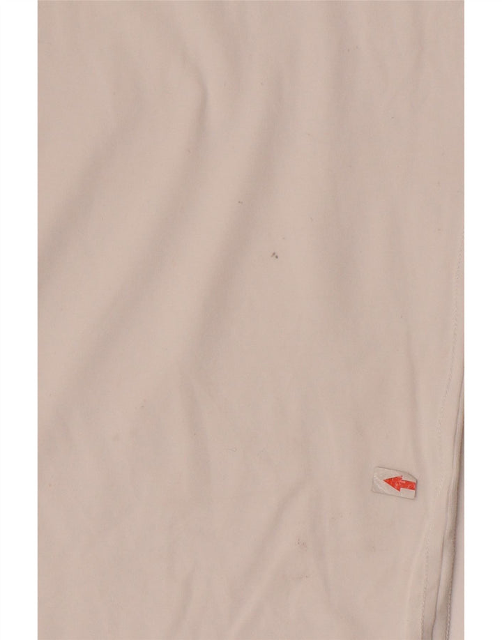 Guess Slim-Fit-Grafik-T-Shirt-Oberteil für Herren in Mittelweiß