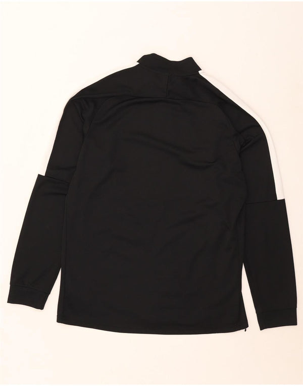 Nike Herren Dri Fit Trainingsanzug Top Jacke XL Schwarz Colourblock Polyester