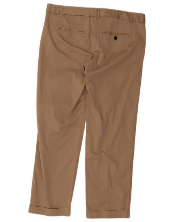 Gap gerade Chino-Hose für Damen, UK 12, Größe M, W32, L26, Beige, Baumwolle