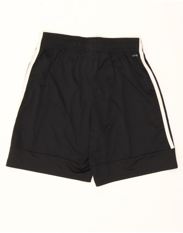 Adidas Sportshorts für Jungen, 13–14 Jahre, schwarzes Polyester