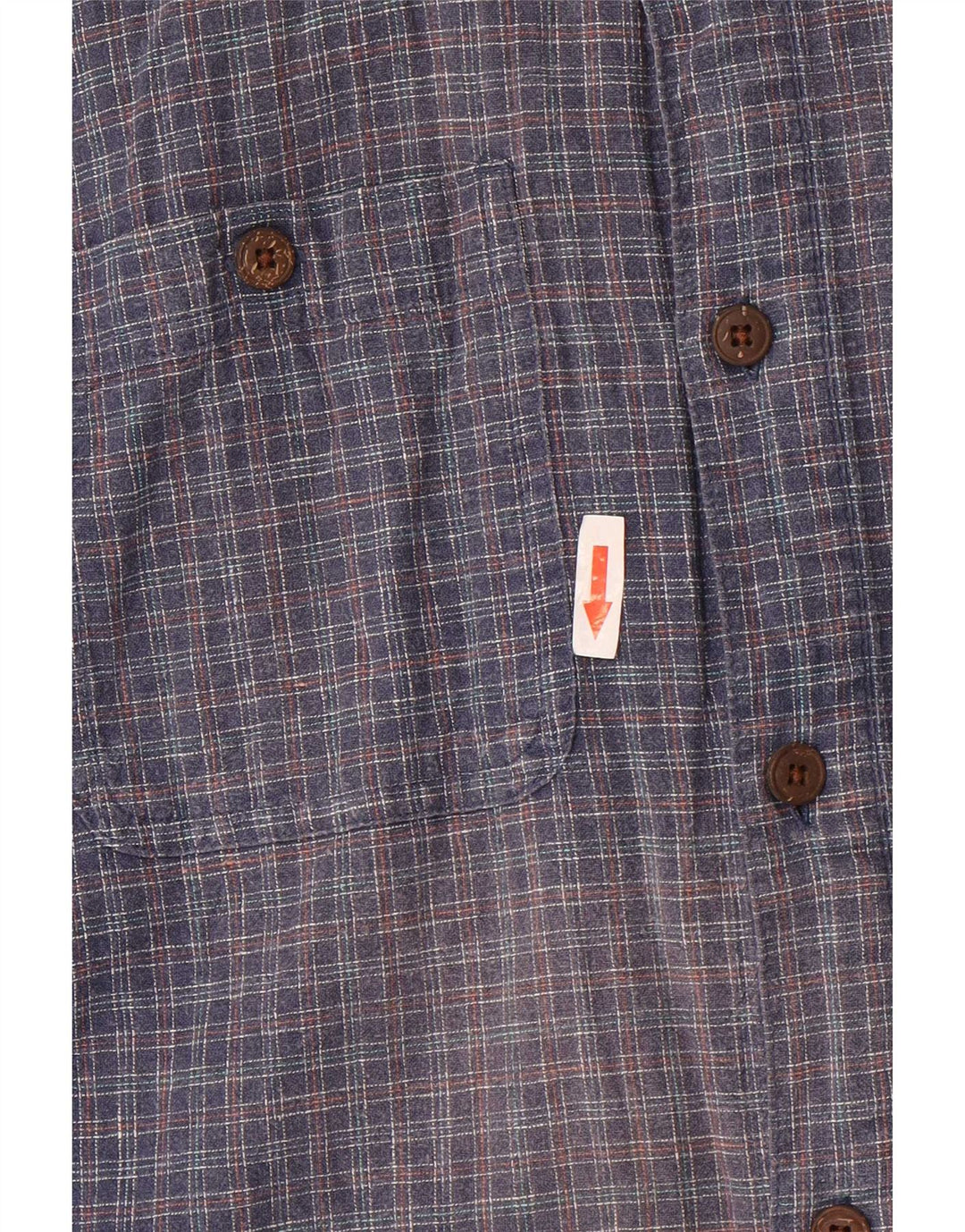 Patagonia Herren Kurzarmhemd Mittelblau kariert