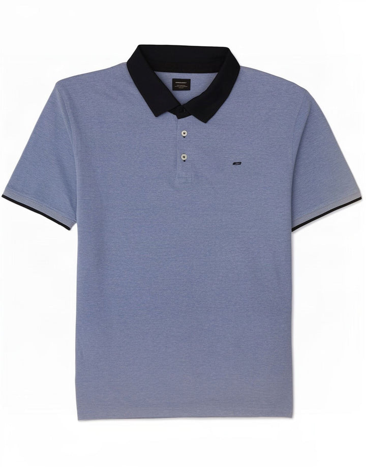 Jack & Jones Herren Poloshirt 5XL Blau Colourblock