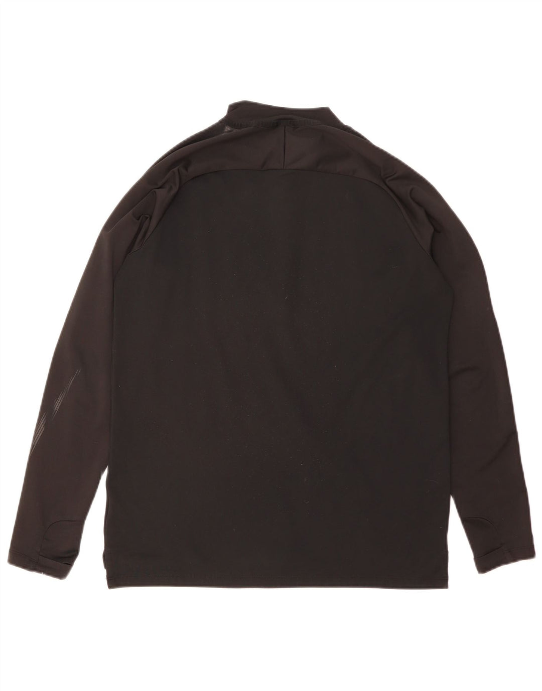 Nike Herren Dri Fit Graphic Pullover-Trainingsanzug-Oberteil, Mittelschwarz, Farbblock