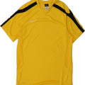 NIKE Mens Dri Fit T-Shirt Top Medium Yellow Colourblock Polyester Vintage Nike and Second-Hand Nike from Messina Hembry 