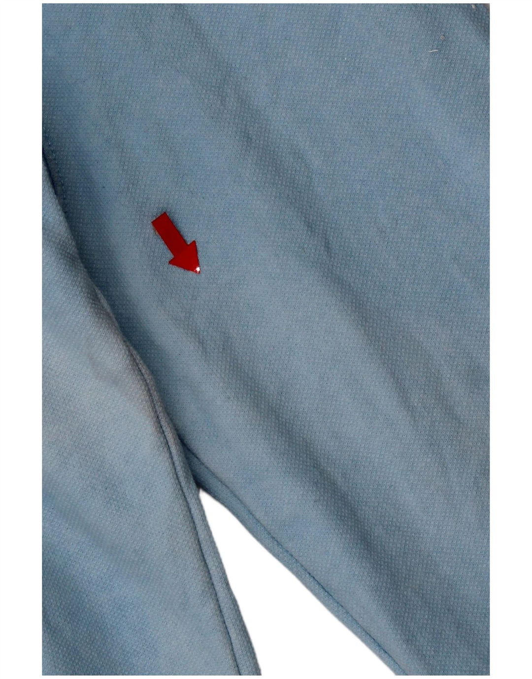 Crew Clothing Herren-Sweatshirt mit Reißverschluss am Hals, mittelblaue Baumwolle