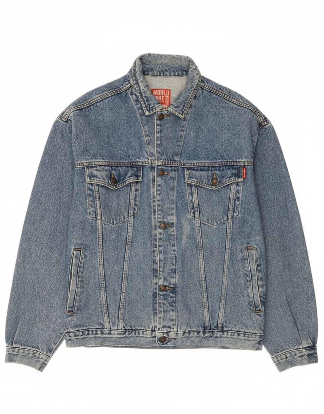 Casucci Herren Jeansjacke UK 42 XL Blau