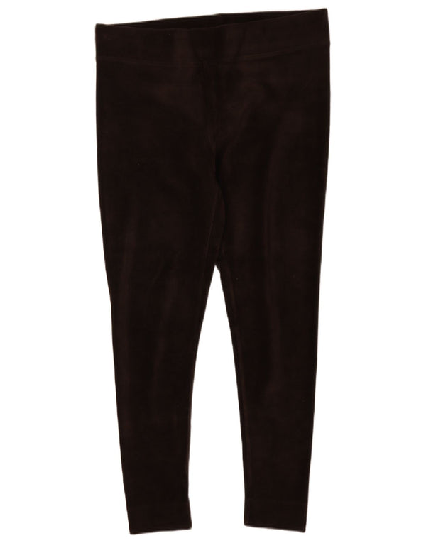 Marks & Spencer Damen Cord-Leggings UK 16 Large Braun Baumwolle