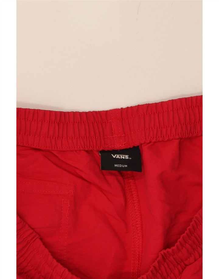 VANS Mens Swimming Shorts Medium  Red Nylon Vintage Vans and Second-Hand Vans from Messina Hembry 