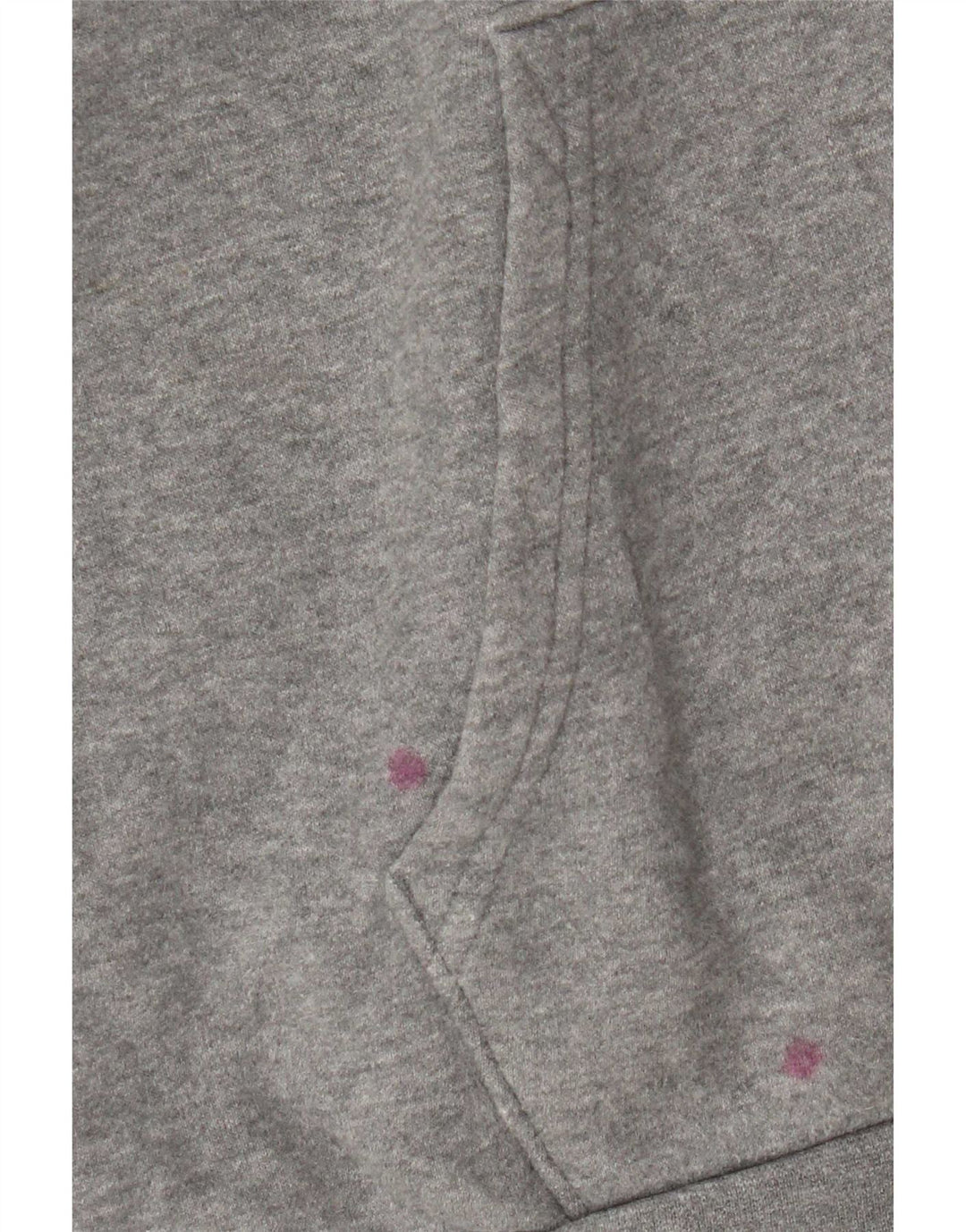 Under Armour Herren-Kapuzenpullover mit Reißverschluss, groß, grau gefleckte Baumwolle