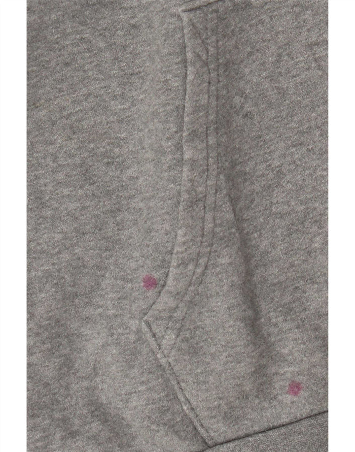 Under Armour Herren-Kapuzenpullover mit Reißverschluss, groß, grau gefleckte Baumwolle