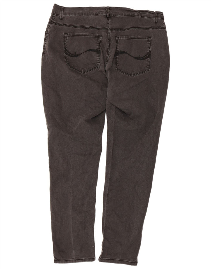 Lee Damen Easy Fit Skinny Jeans W38 L29 Graue Baumwolle