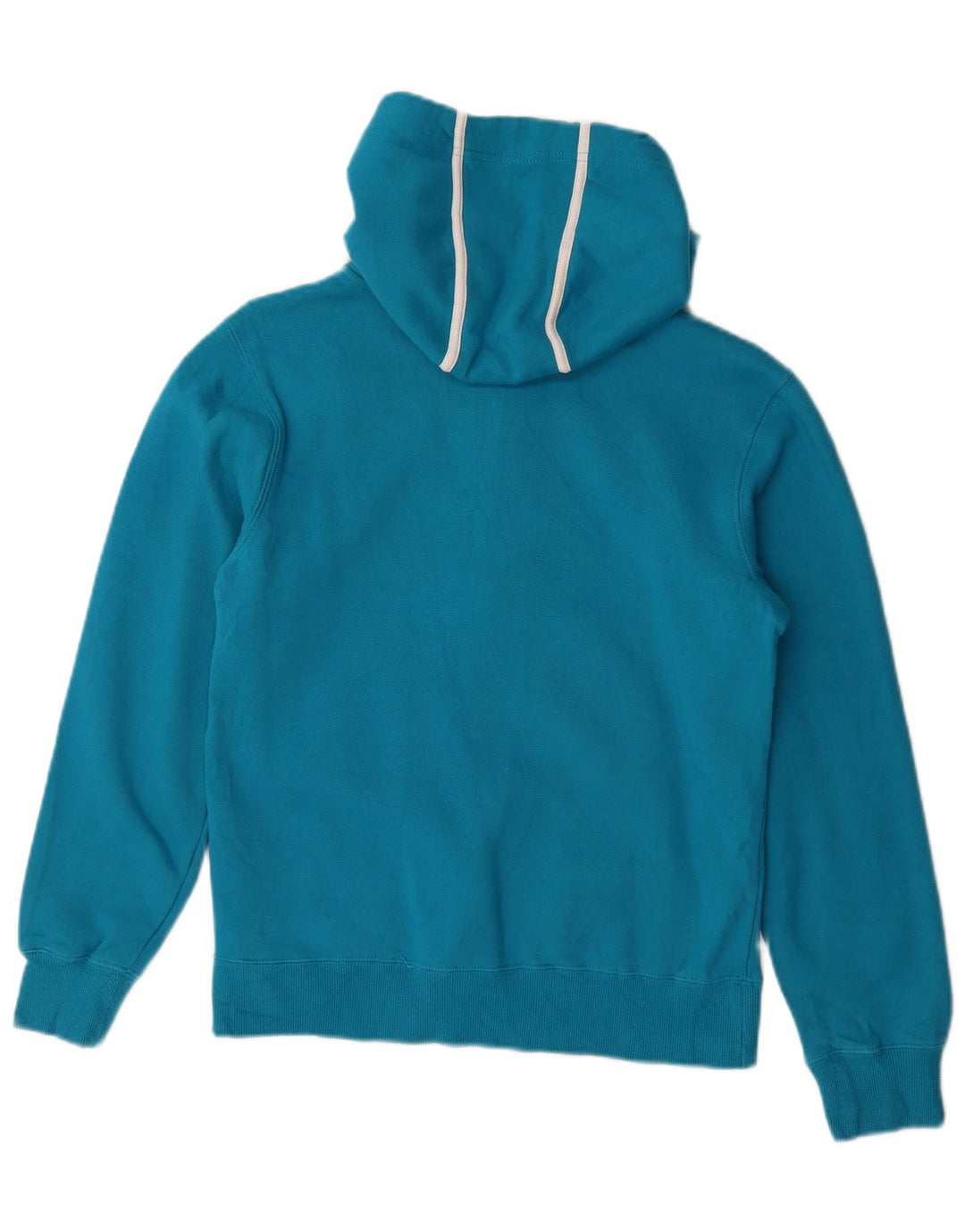 Fila Damen Zip Hoodie Pullover UK 14 Mittelblau