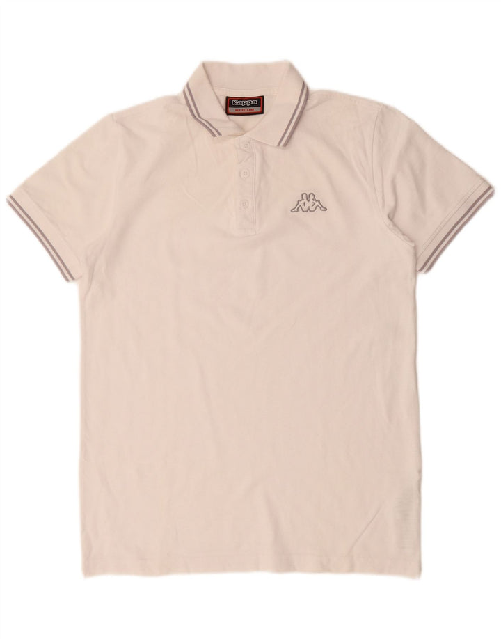 KAPPA Herren Poloshirt Mittelweiße Baumwolle