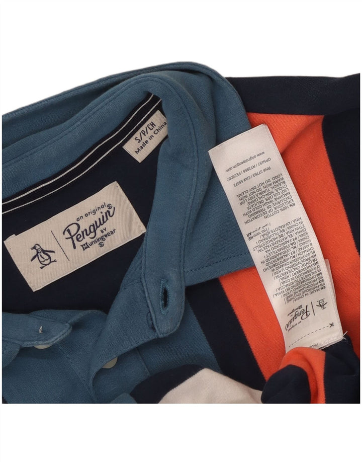 PENGUIN Herren-Poloshirt, klein, mehrfarbig, gestreift, Baumwolle