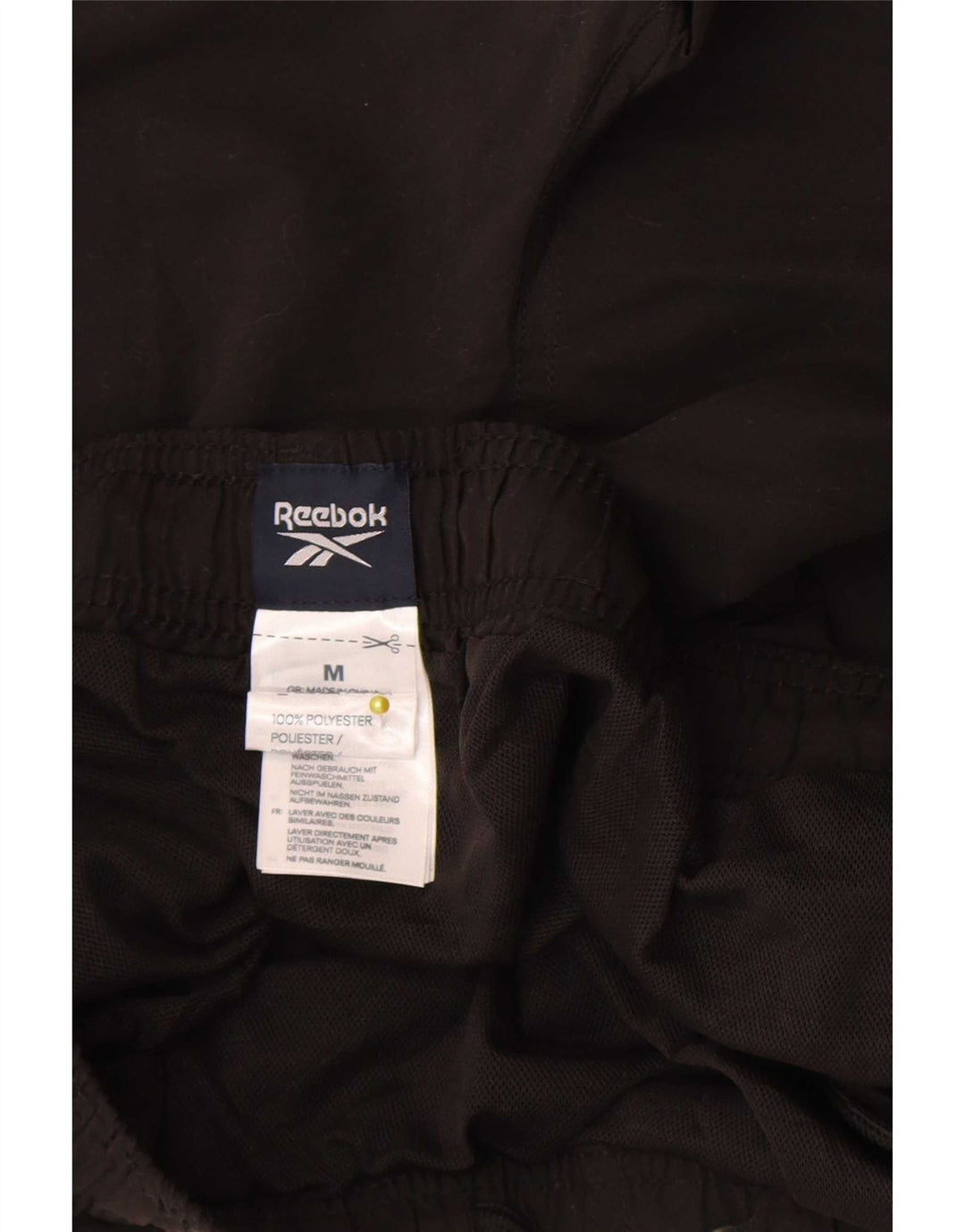 Reebok Herren Sportshorts Medium Schwarz Polyester