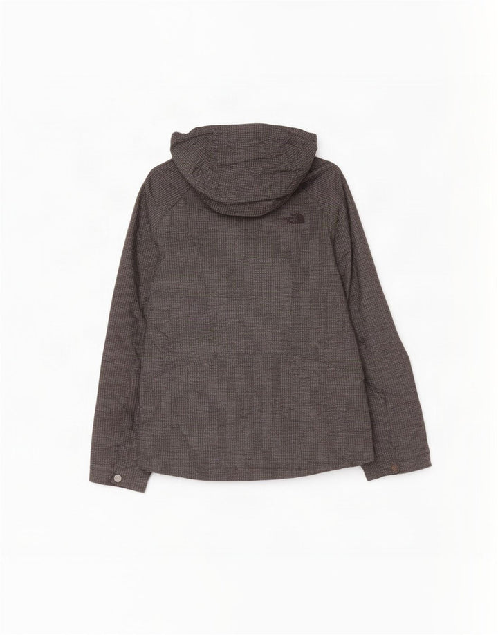 The North Face Damen-Regenjacke mit Kapuze, UK 14, mittelgraues Nylon