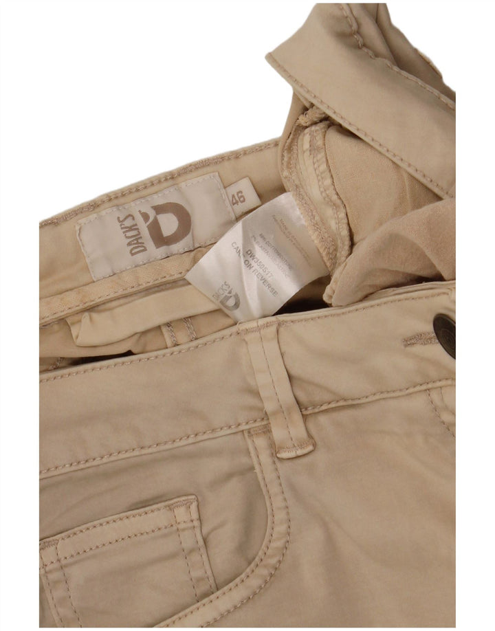 DACK'S Damen-Freizeitshorts IT 46 Large W32 Beige Baumwolle