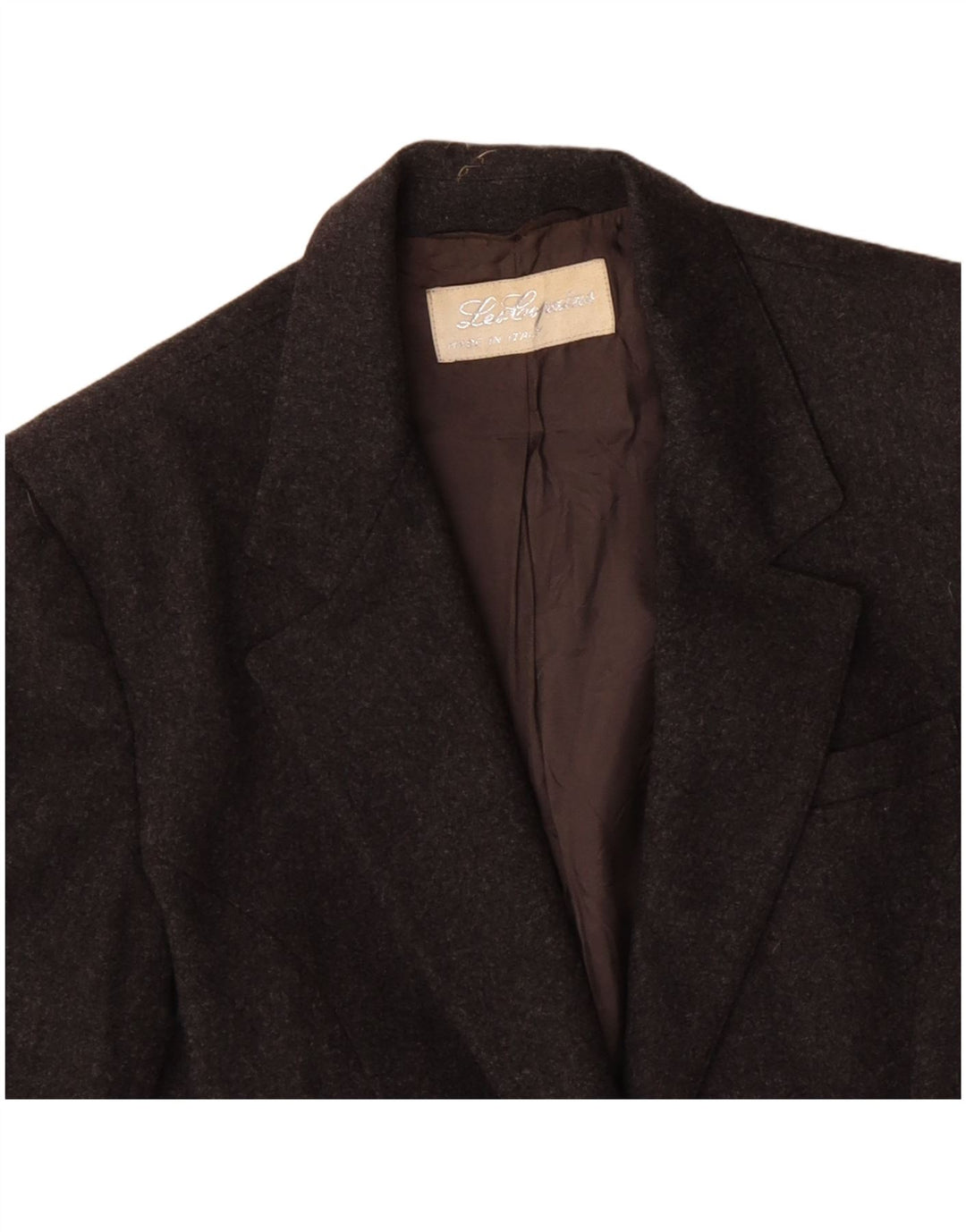 LES COPAINS Damen 2-Knopf-Blazerjacke UK 14 Mittelgrau