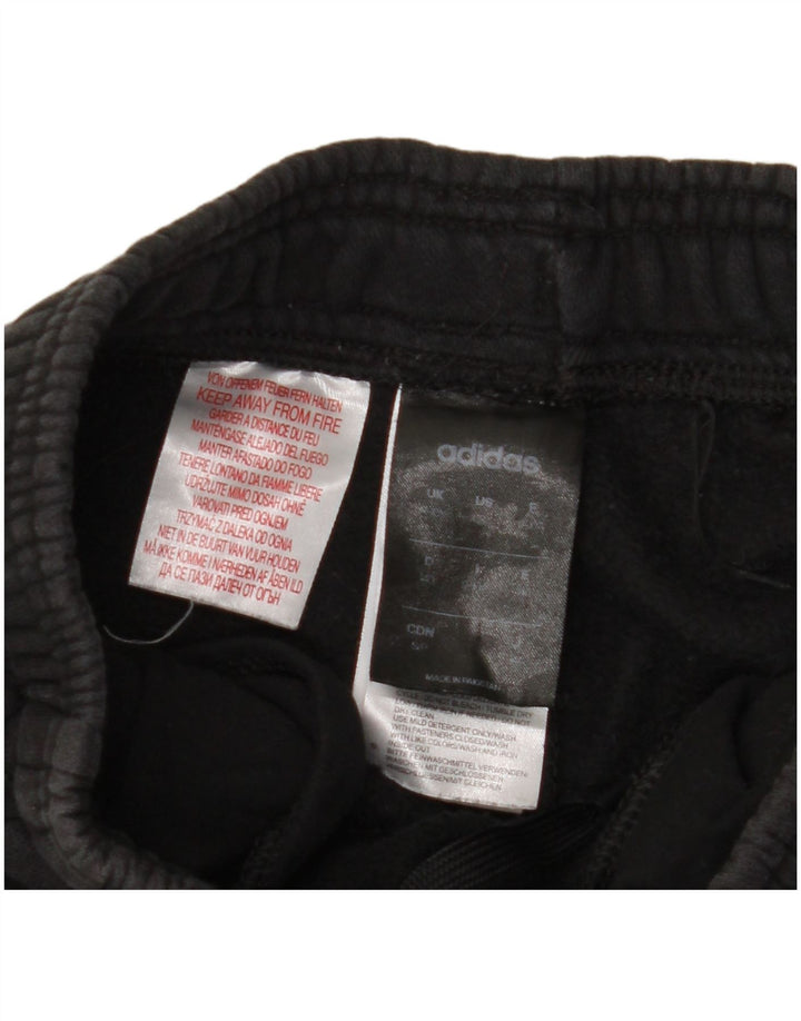 ADIDAS Jungen-Trainingshose, Jogginghose, 9–10 Jahre, schwarze Baumwolle