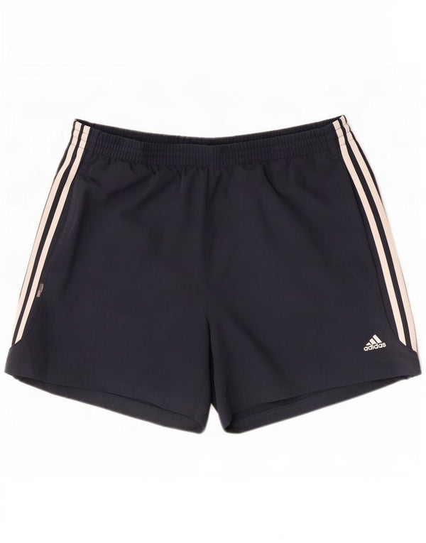Adidas Herren-Sportshorts, groß, marineblau, Polyester