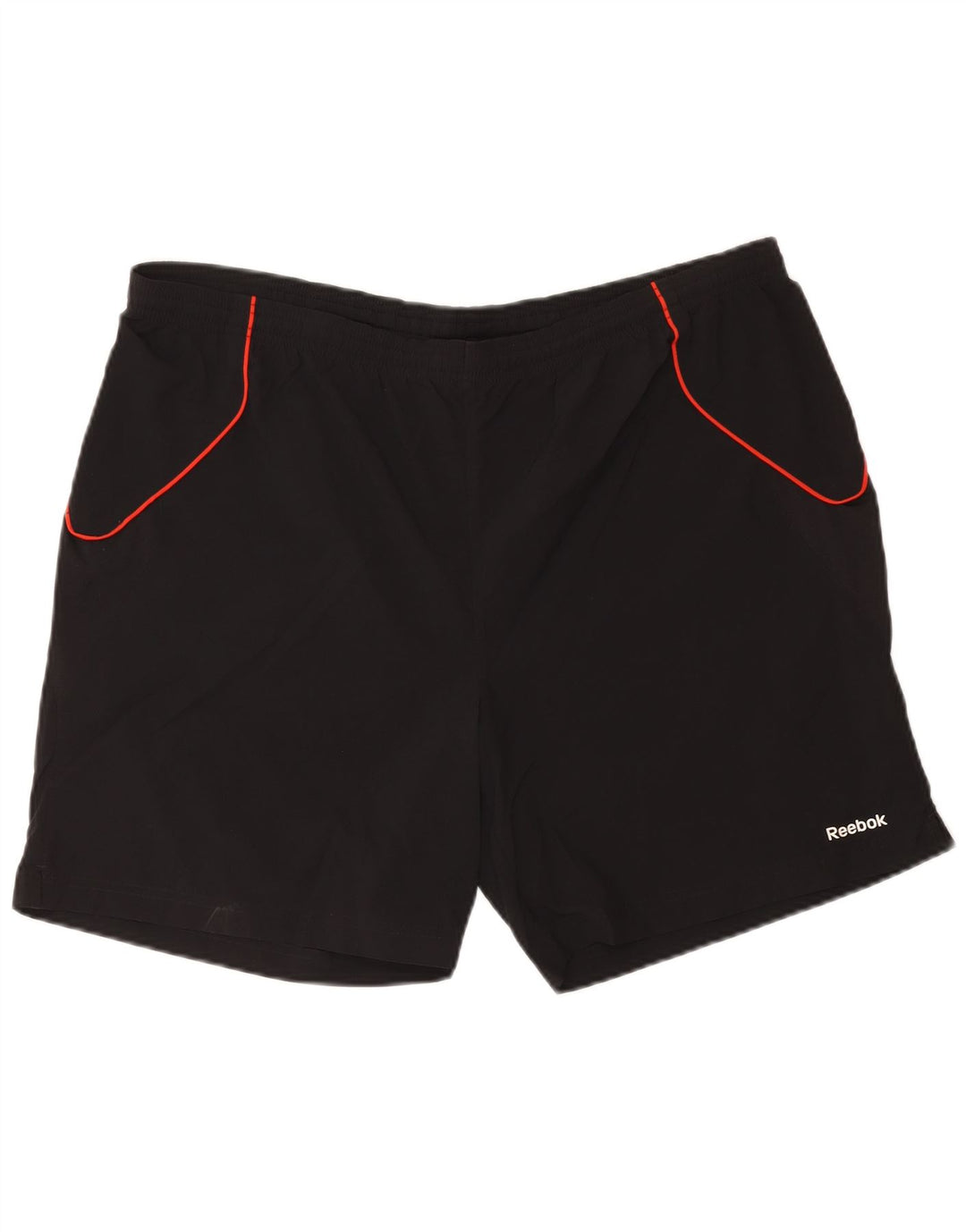 Reebok Herren Sportshorts XL Schwarz Polyester
