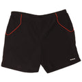 Reebok Herren Sportshorts XL Schwarz Polyester